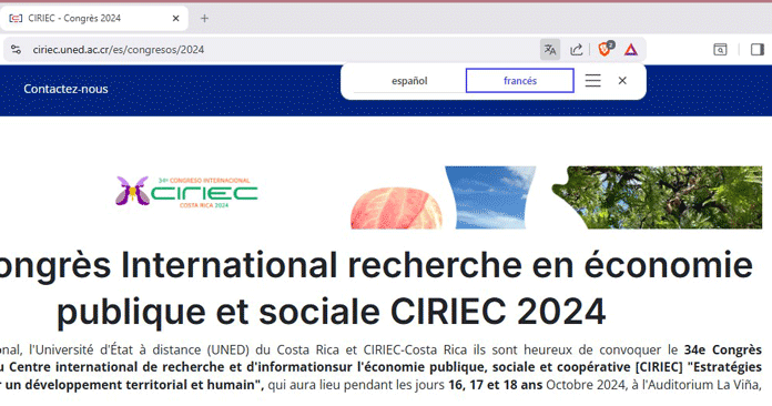 active translate on browser